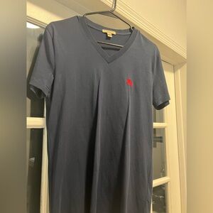 Burberry Brit V Neck Tee - Men’s